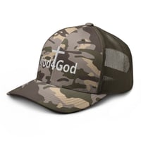 Image 5 of Wod4God Camo Trucker Hat