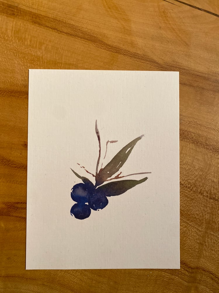 Image of Blueberry print 