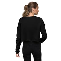 Image 3 of GJRXLYSSA TIL DETH WOMEN'S CROP SWEATSHIRT
