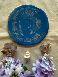 Image 3 of Grand sous-plat Lune Céramique 🌟