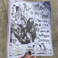 all grrrls show flyer 3/21/25
