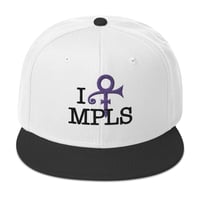 Image 1 of I [PRINCE] MPLS Ballcap (Black Text)