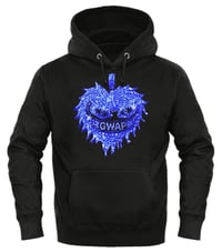 OG Mizzle Blue Bling Blk Hoodie