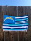 Chargers Serape Flag (Pre Order)