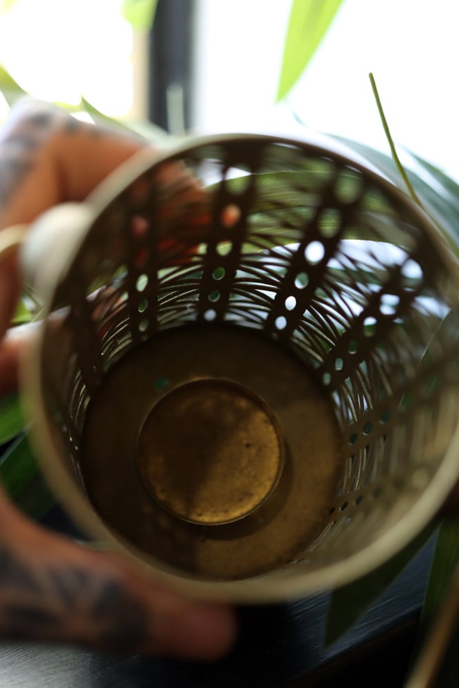 Flower of Life Candle Holder