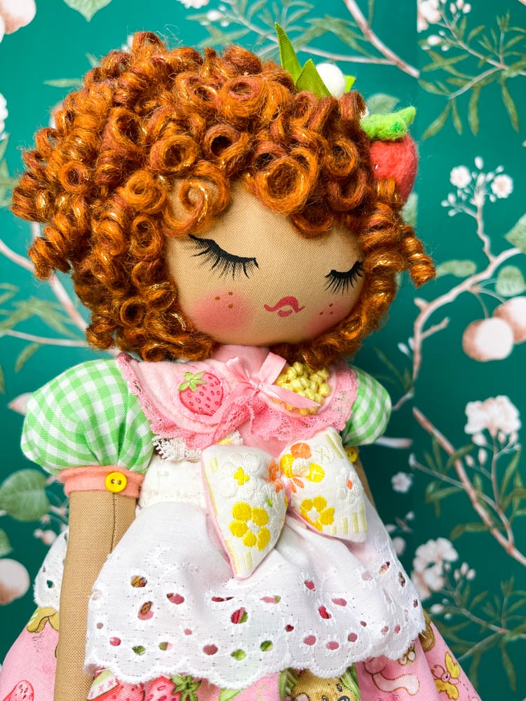 Image of RESERVED FOR DAYNA Classic Medium Art Doll Strawberry