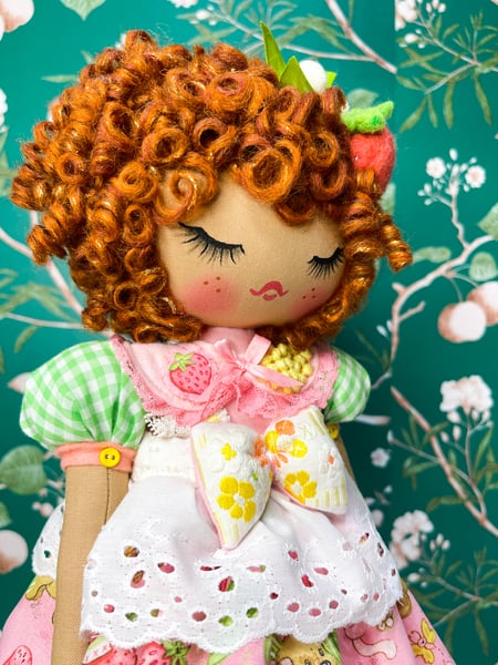 Image of RESERVED FOR DAYNA Classic Medium Art Doll Strawberry 