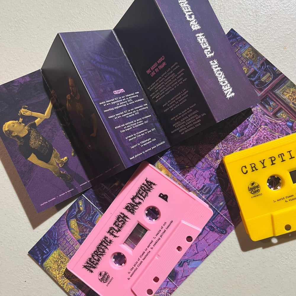 CRYPTIC BROOD – “Necrotic Flesh Bacteria” cassette