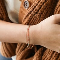 Image 2 of Lisa Angel Rainbow Enamel Layered Bracelet