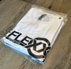 Men’s White/Black Flexx Tee