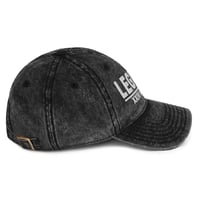 Image 3 of Vintage Cotton Black / White Legwork Dad Hat
