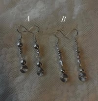 Image 2 of Wired dangle earrings 