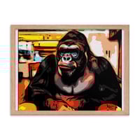 Image 16 of ZEN EXP - Hungry-Rilla Framed photo paper poster