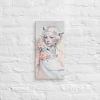 Image 1 of Willow The Tiger Whisp 10"x20" print on canvas ( A Siberian Wilder Collection)