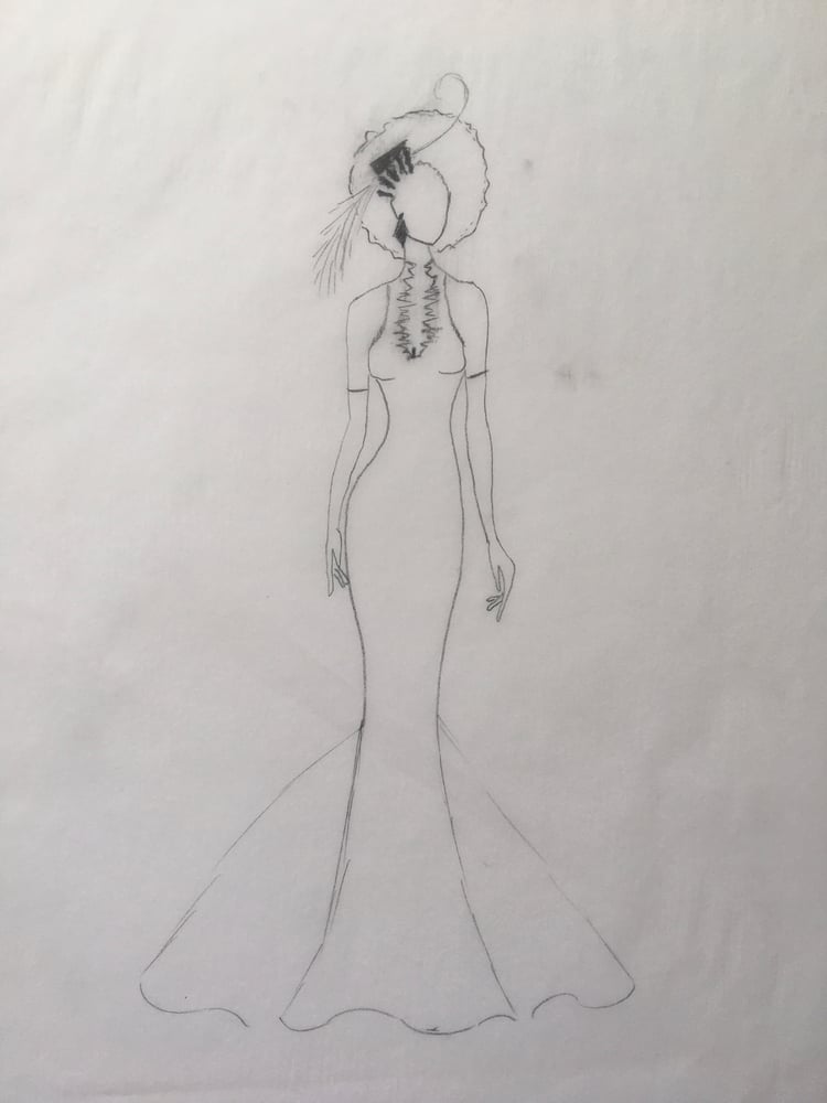 Image of Original Fashion Illustration 