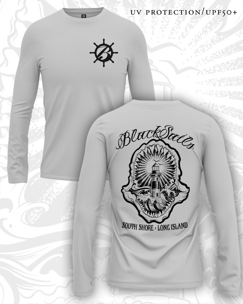 Image of UPF 50+ BlackSails Fishing Shirt - Gray