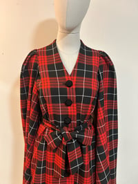 Image 6 of Tartan Tatyana Cape Coat