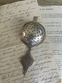 Image 3 of Passe-thé plaqué argent, époque Art Déco