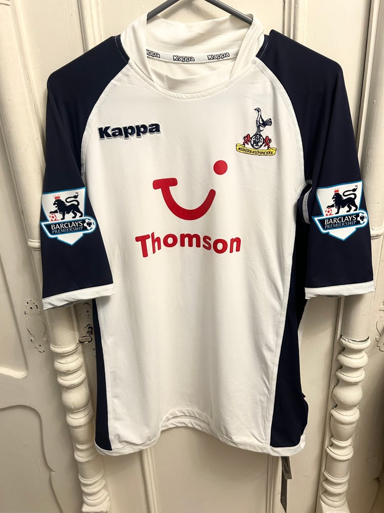 Image of PRE ORDER: NEW Tottenham Hotspur "DAVIDS 5" 2005/06 Home Shirt + PL patches (L)