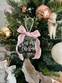 CHRISTMAS ORDAMENTS - PERSONALISED 