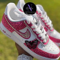 Image 4 of AF1 Butterfly Bling - Men 7.5 - 10.5