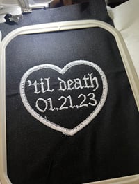 Image 2 of CUSTOM ‘Til Death patch