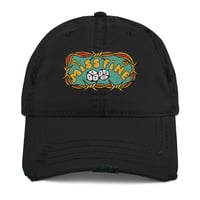 Image 3 of Embroidered Distressed Dad Hat