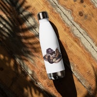 Stainless steel water bottle with Kashtalyan's design