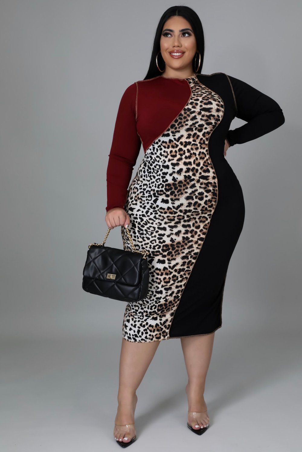 Image of Feisty Love MIDI Dress 