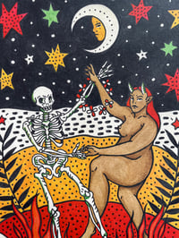 Image 4 of “a dance with death” A4 Print