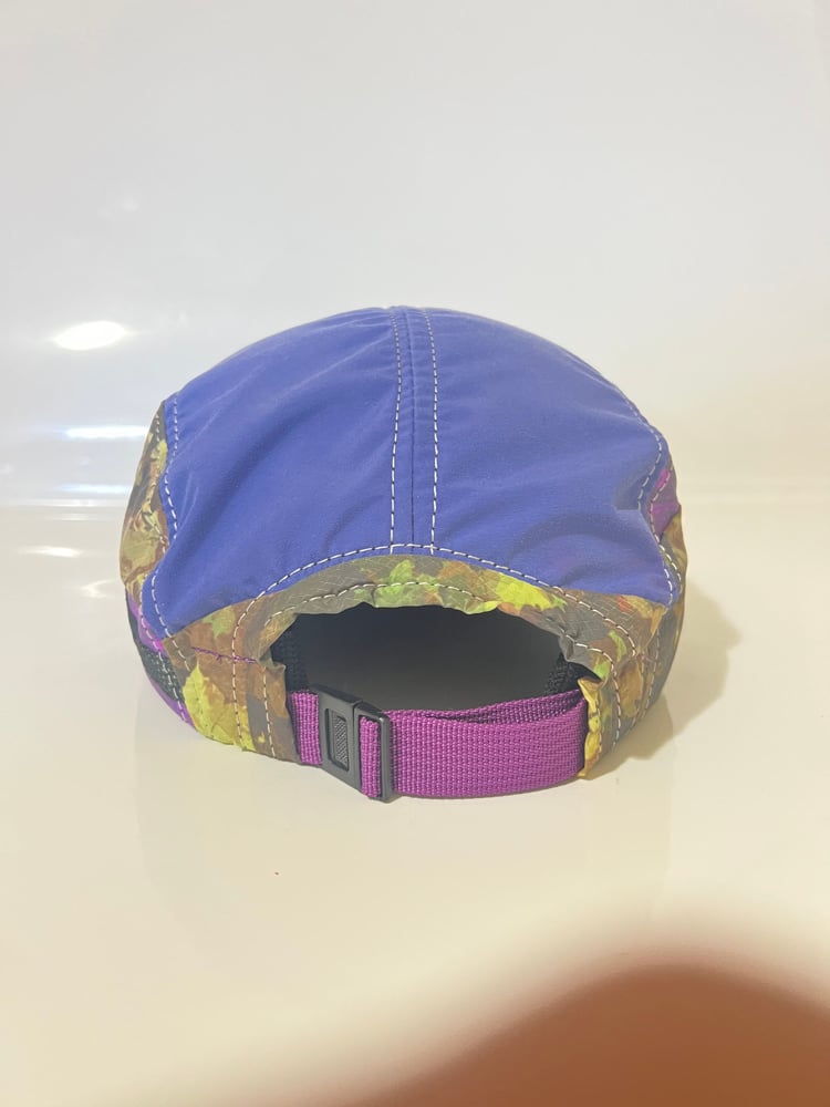 Purple Tape 2 Camo Reflect Glow 5-Panel Upcycle