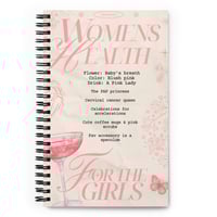 Image 1 of THE GIRLIES IN WOMENS HEALTH NOTEBOOK 