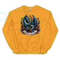 Image 1 of Dragon Fire old school Unisex Sweatshirt