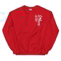 Image 3 of La Muerte by Jacobo Amador Crew Neck Unisex Sweatshirt (+ more colors)