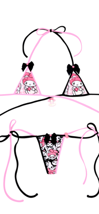 Image 3 of My melody & kuromi