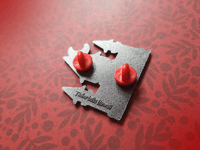 Image 2 of Vampire Castle Hard Enamel Pin