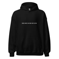 Image 3 of Unisex Hoodie Black