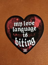 LOVE LANGUAGE sticker
