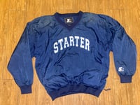 Image 1 of Vintage Starter Navy Pullover (XL)
