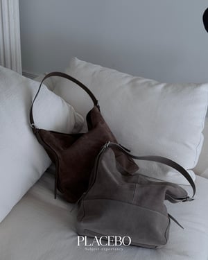 26 Hobo Elephant Suede Bag