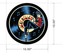 Image 2 of PRE ORDER Rock n Roll Gangster Crossbody Canvas Bag