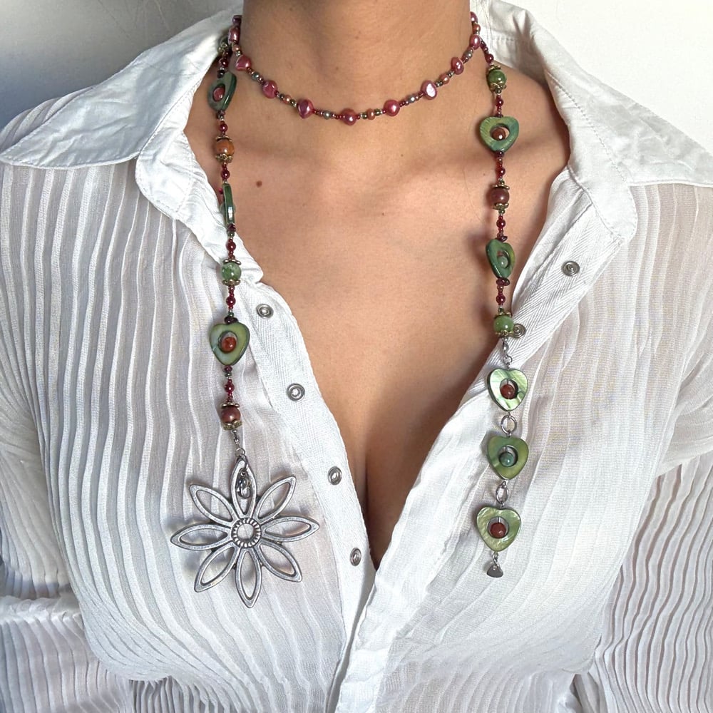 Image of Garland Wrap-Around Necklace 