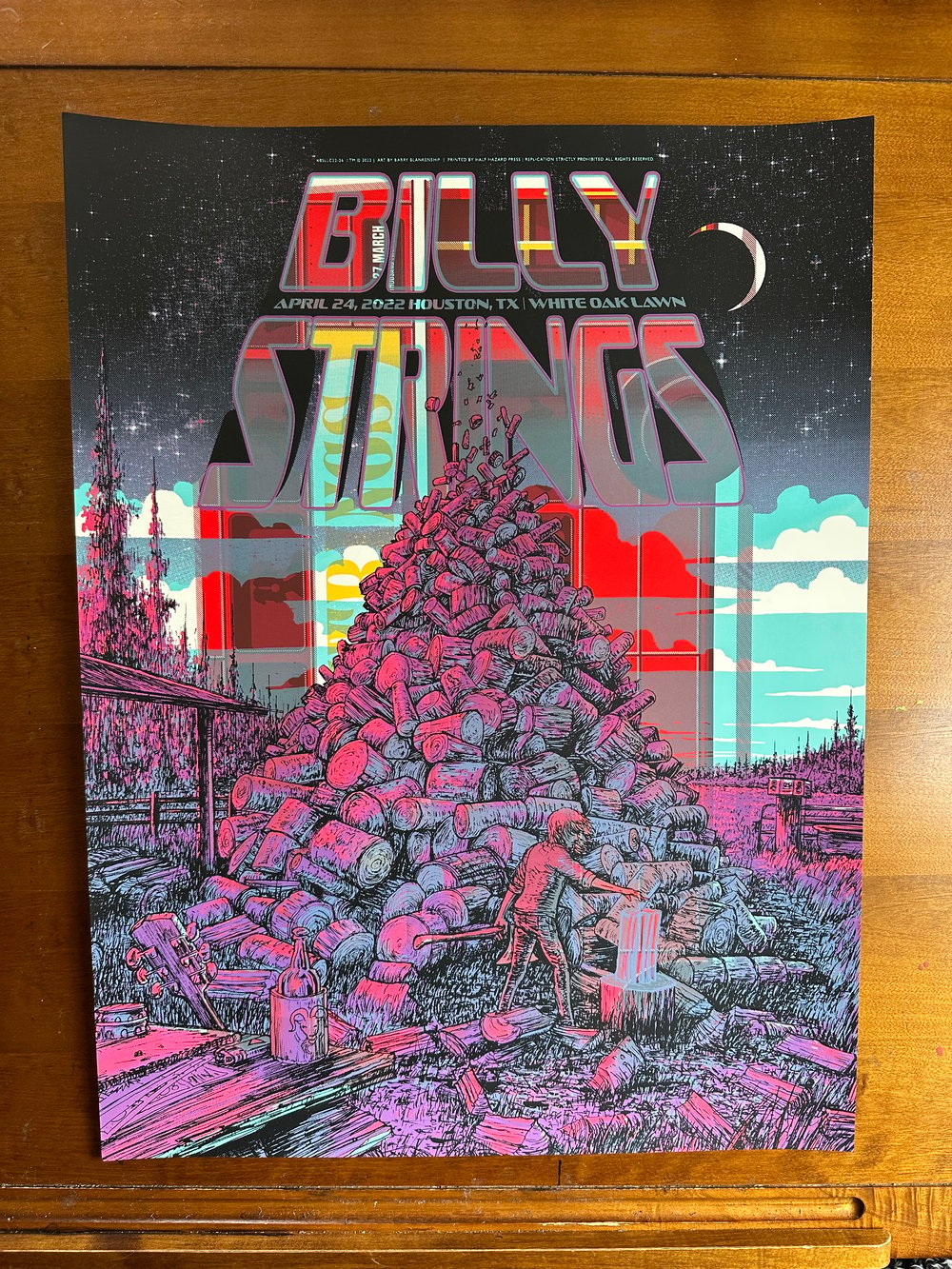 Billy strings test print