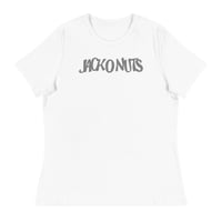 Image 2 of JACKONUTS ON YOU GRAY LADIES TEE