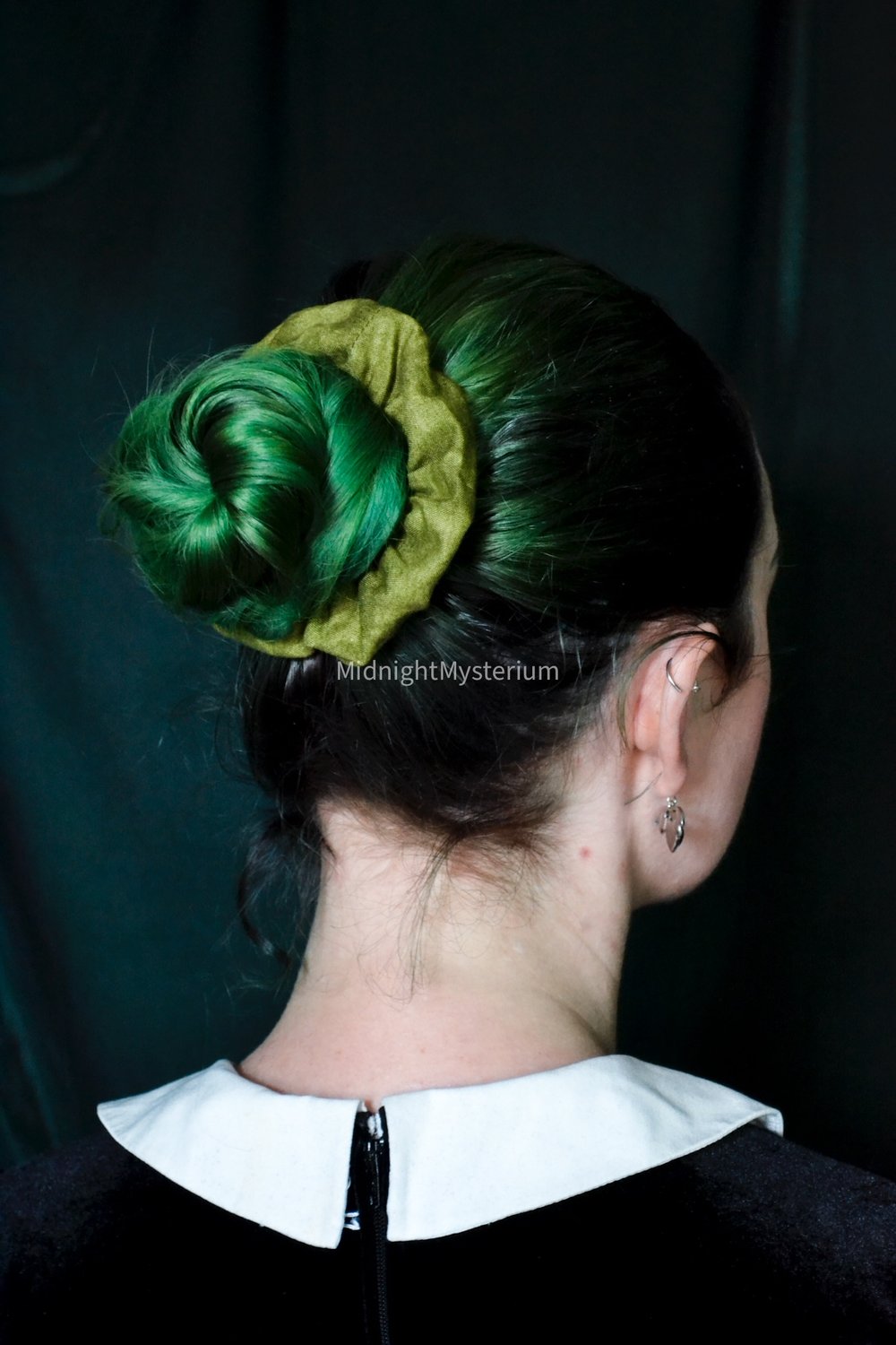 Olive Green Scrunchie