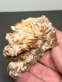 Image 3 of Vanadinite On White Barite Specimen #2848