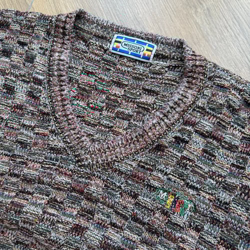 Image of 1990s Missoni Sport Wool Sweatshirt, Size Large