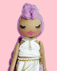 Image 1 of RUMI KPOP INSPIRED SMALL ART DOLL 
