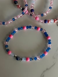 Image 5 of Blue Dream Flower | Tumbler Bracelet Stack