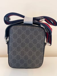 Image 2 of GG grey mini crossbody 